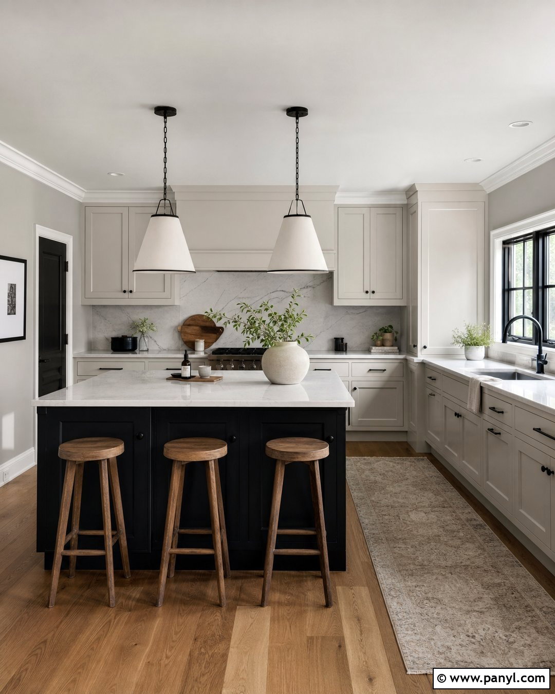 20 Anew Gray Kitchen Walls for a Warm, Timeless Makeover