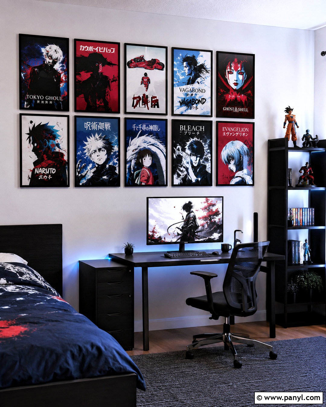 Anime Poster Wall - 20 poster wall ideas aesthetic ideas