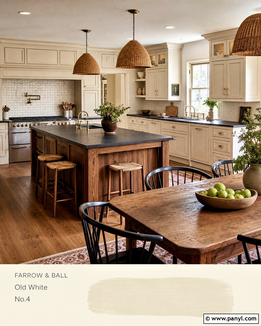 Antique Cream Farmhouse Paint Color - 20 rustic farmhouse paint colors