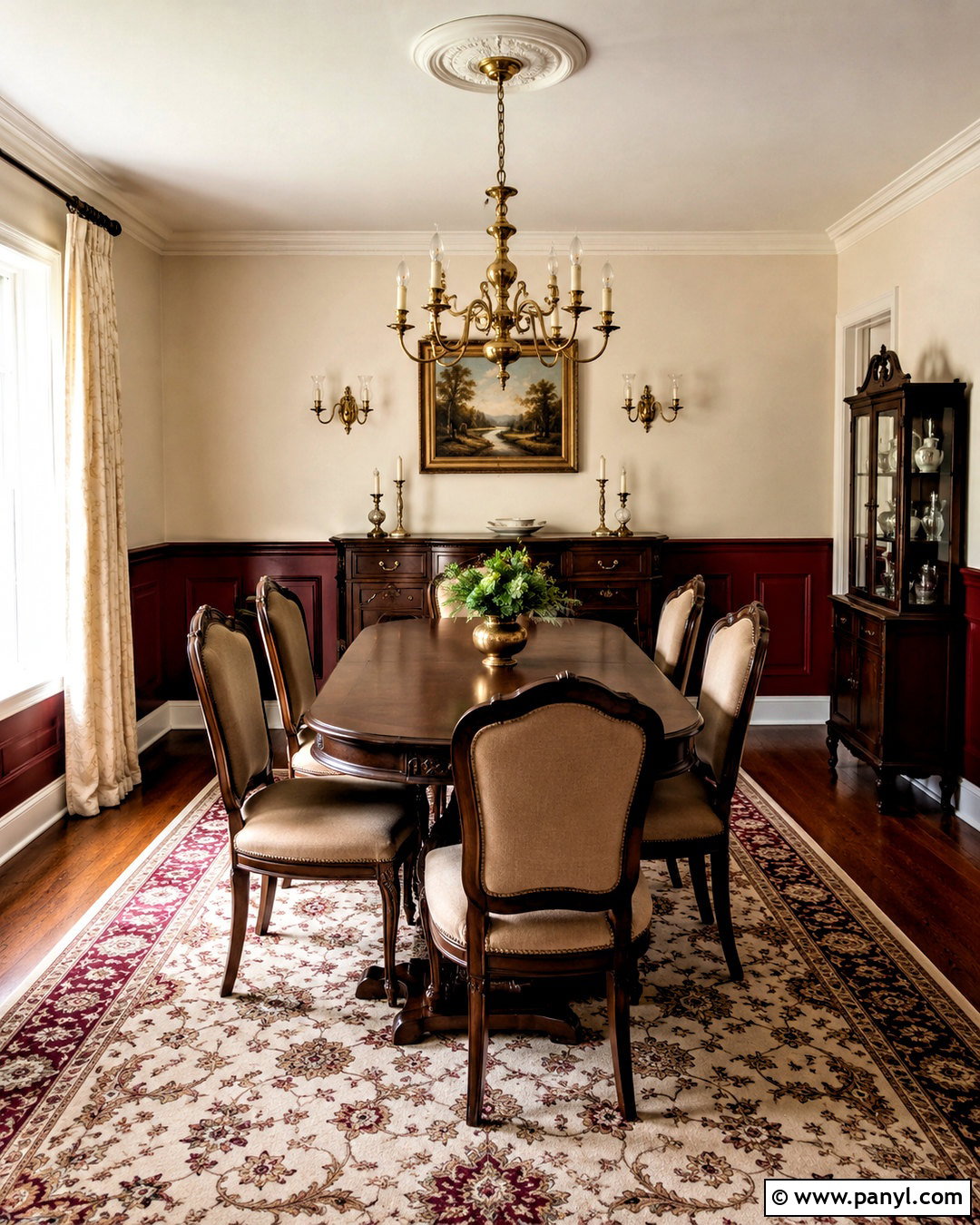 Antique Gold And Burgundy Metallic Palette - 20 metallic color palette ideas