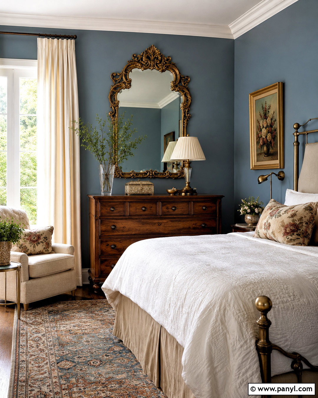Antique Gold Mirror Bedroom Wall - 20 mirror wall decor ideas