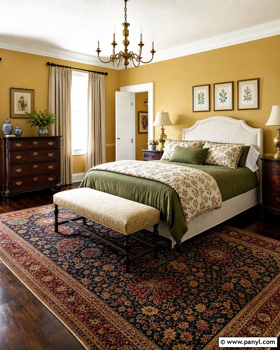 Antique Gold Yellow Paint Bedroom - 20 yellow paint colors