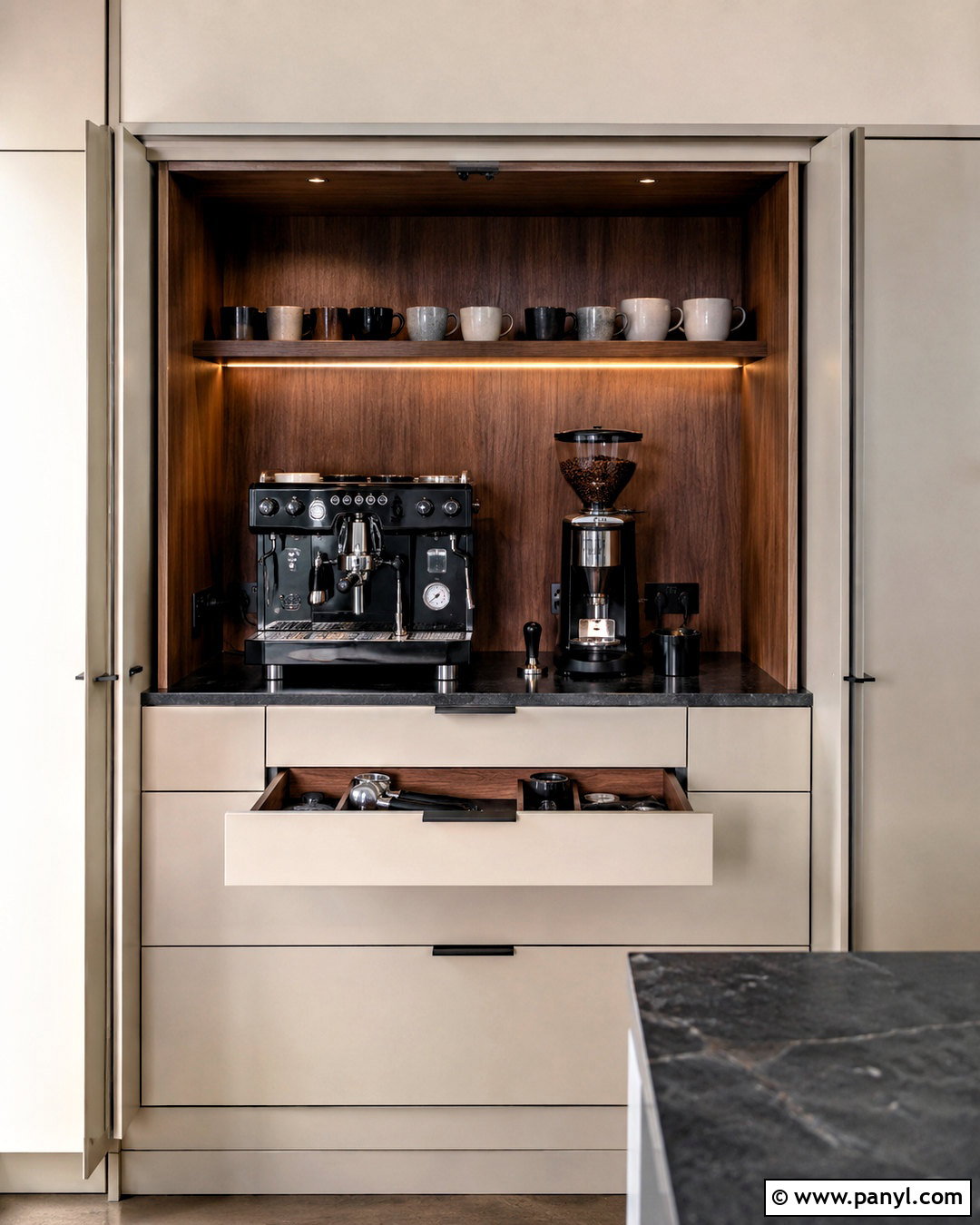 Appliance Garage Coffee Bar - 20 coffee bar ideas modern ideas