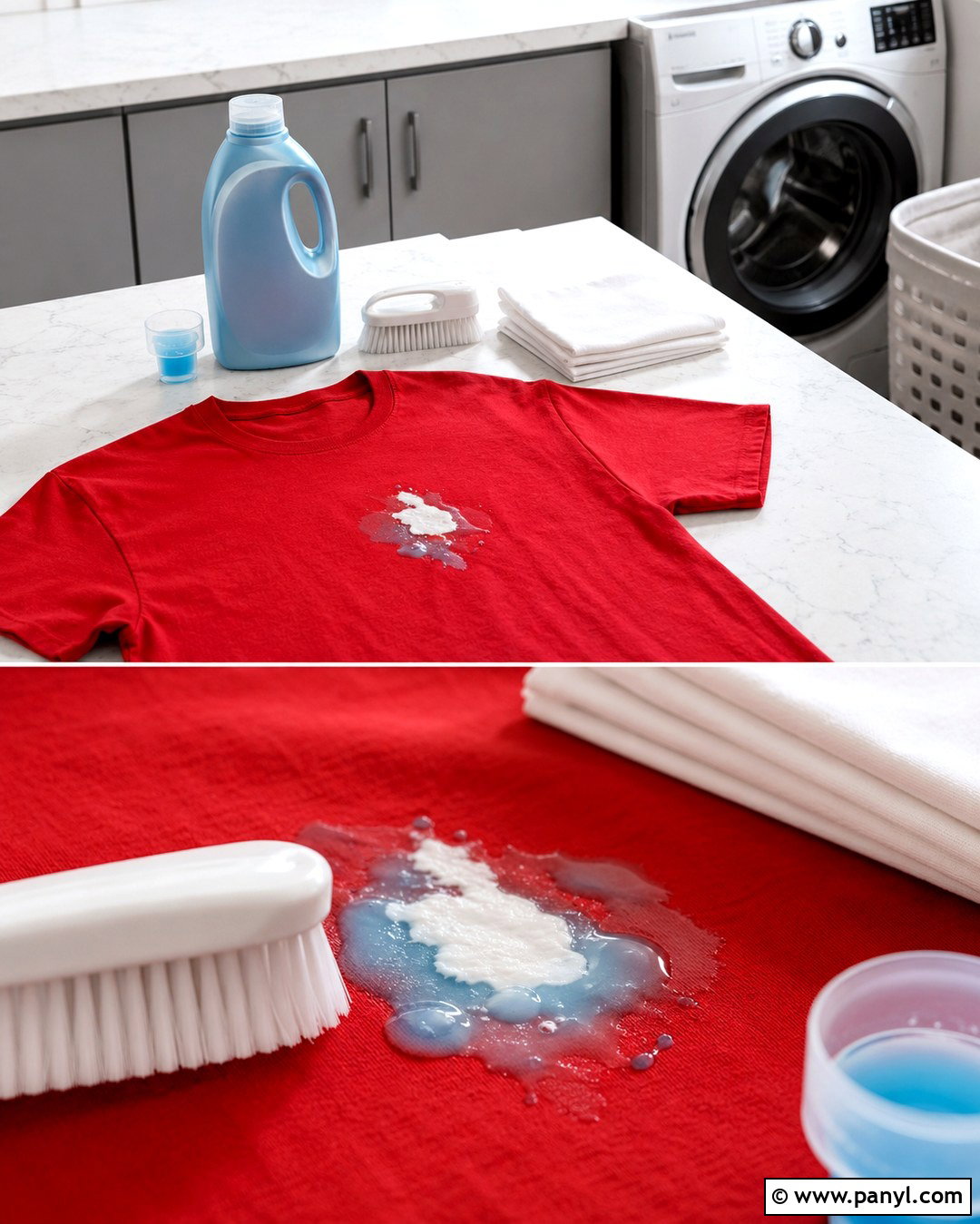 Apply Liquid Laundry Detergent - 20 How To Get Wall Paint Out Of Clothes