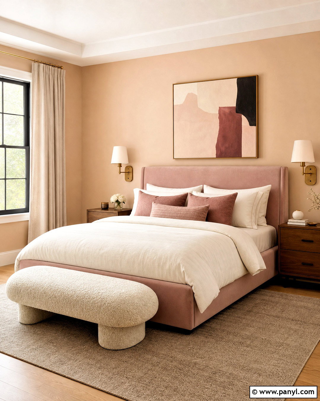 Apricot And Blush Bedroom - 20 apricot bedroom ideas