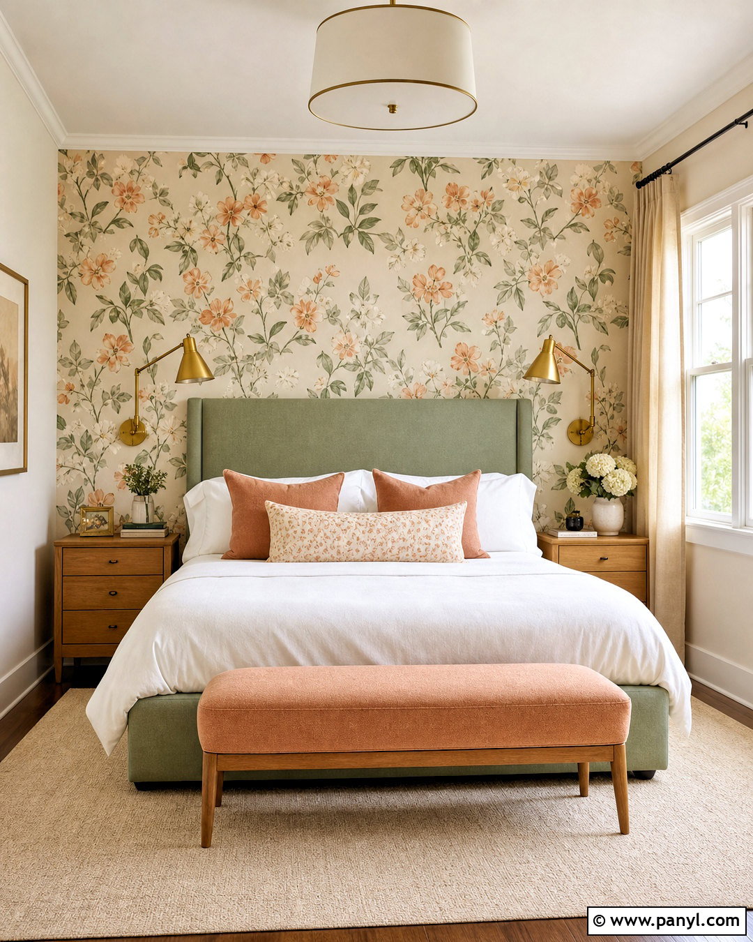 Apricot Bedroom Wallpaper - 20 apricot bedroom ideas