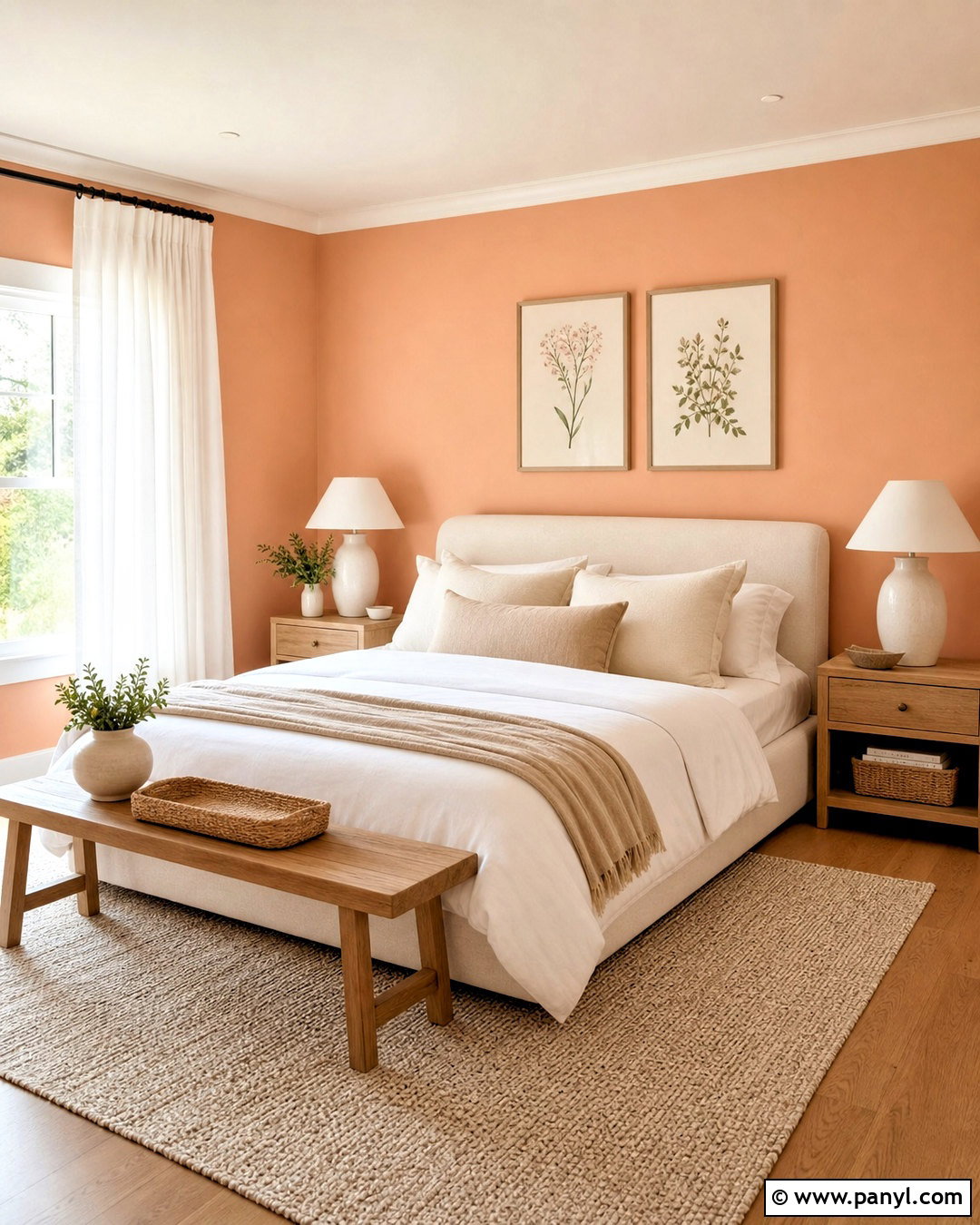 20 Apricot Bedroom Ideas for a Warm, Cheerful Retreat Today