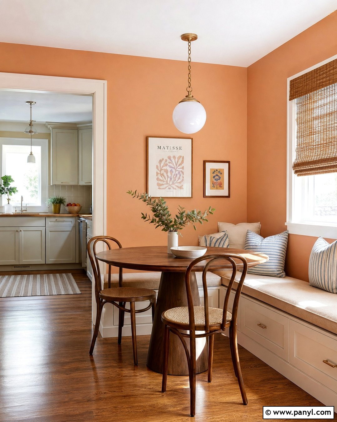 Apricot Wall Color - 50 wall color ideas