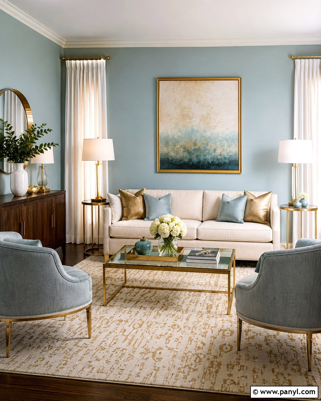 Aqua And Gold Living Room - 20 Aqua Living Room Walls