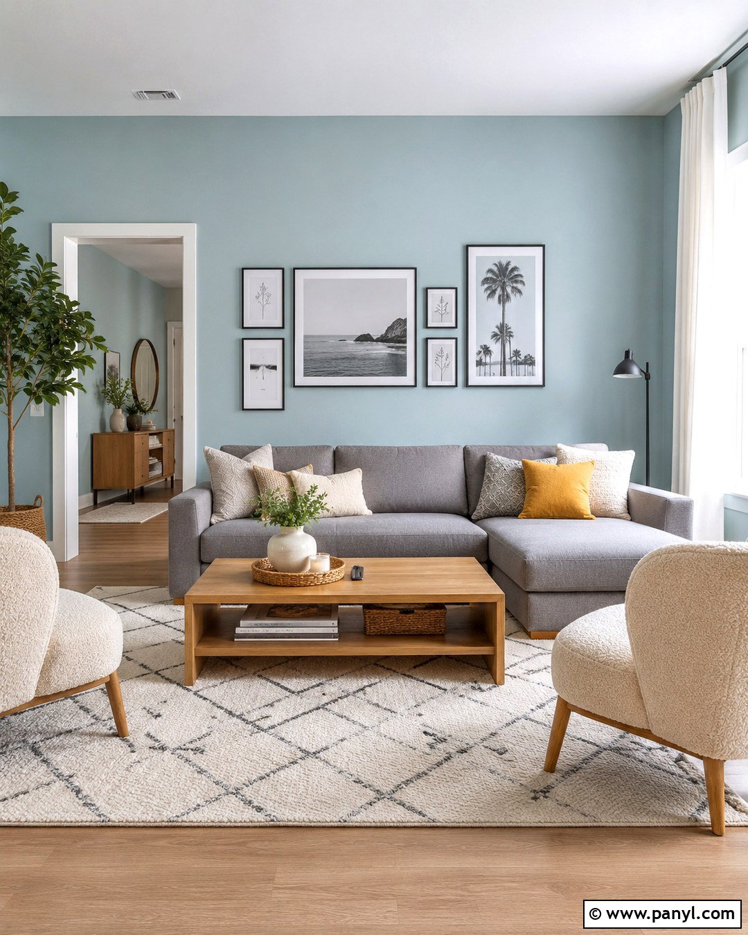Aqua And Gray Living Room - 20 Aqua Living Room Walls