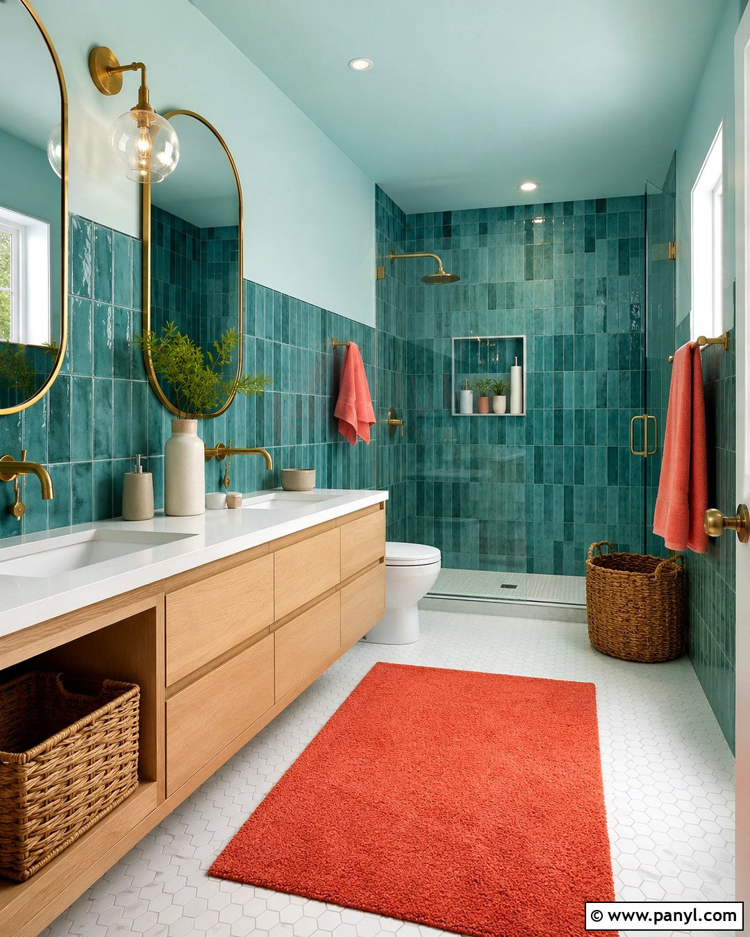 20 Colorful Interior Walls Ideas for a Joyful Modern Home