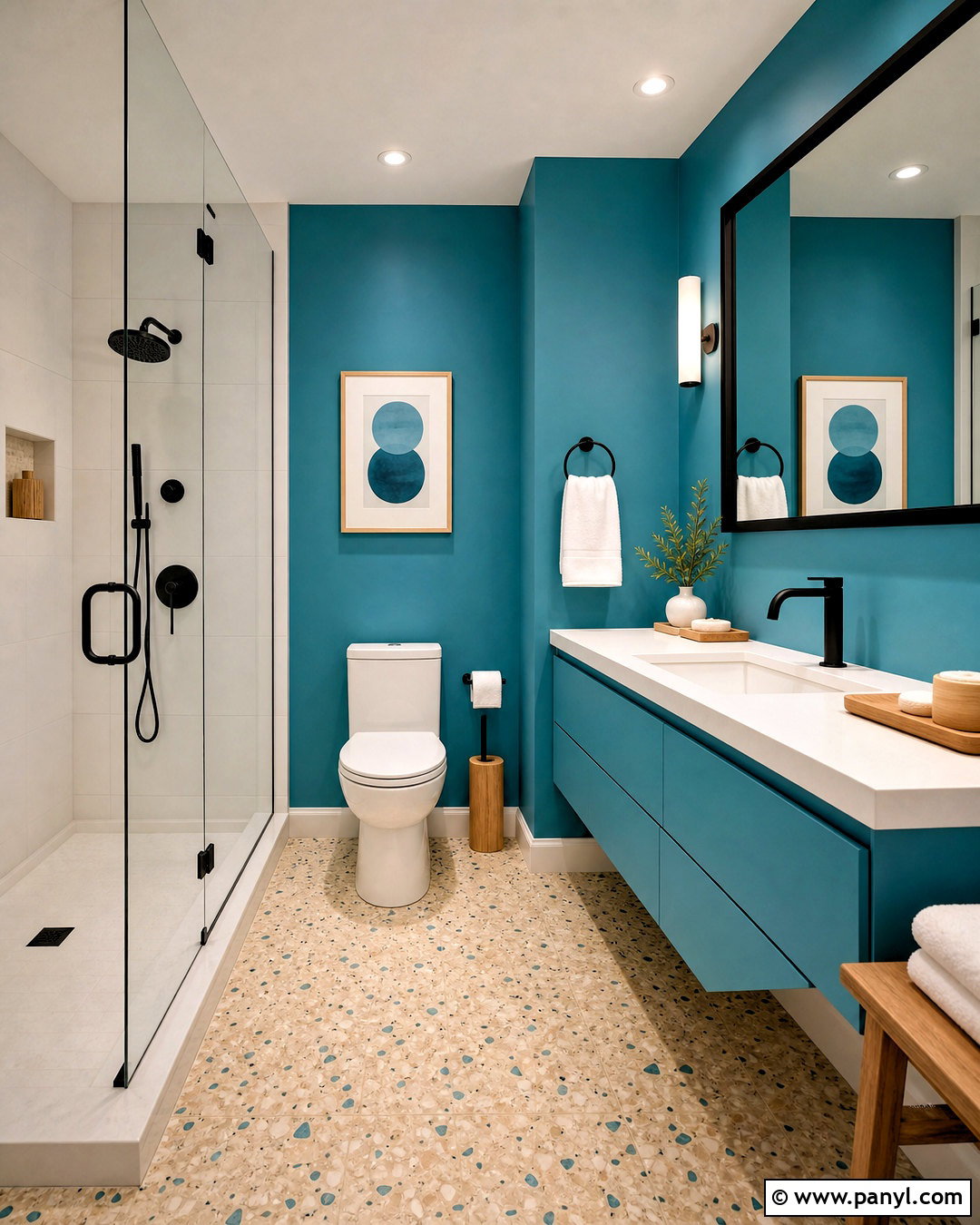 Aqua Blue Bathroom Paint - 20 blue paint colors for bathroom ideas