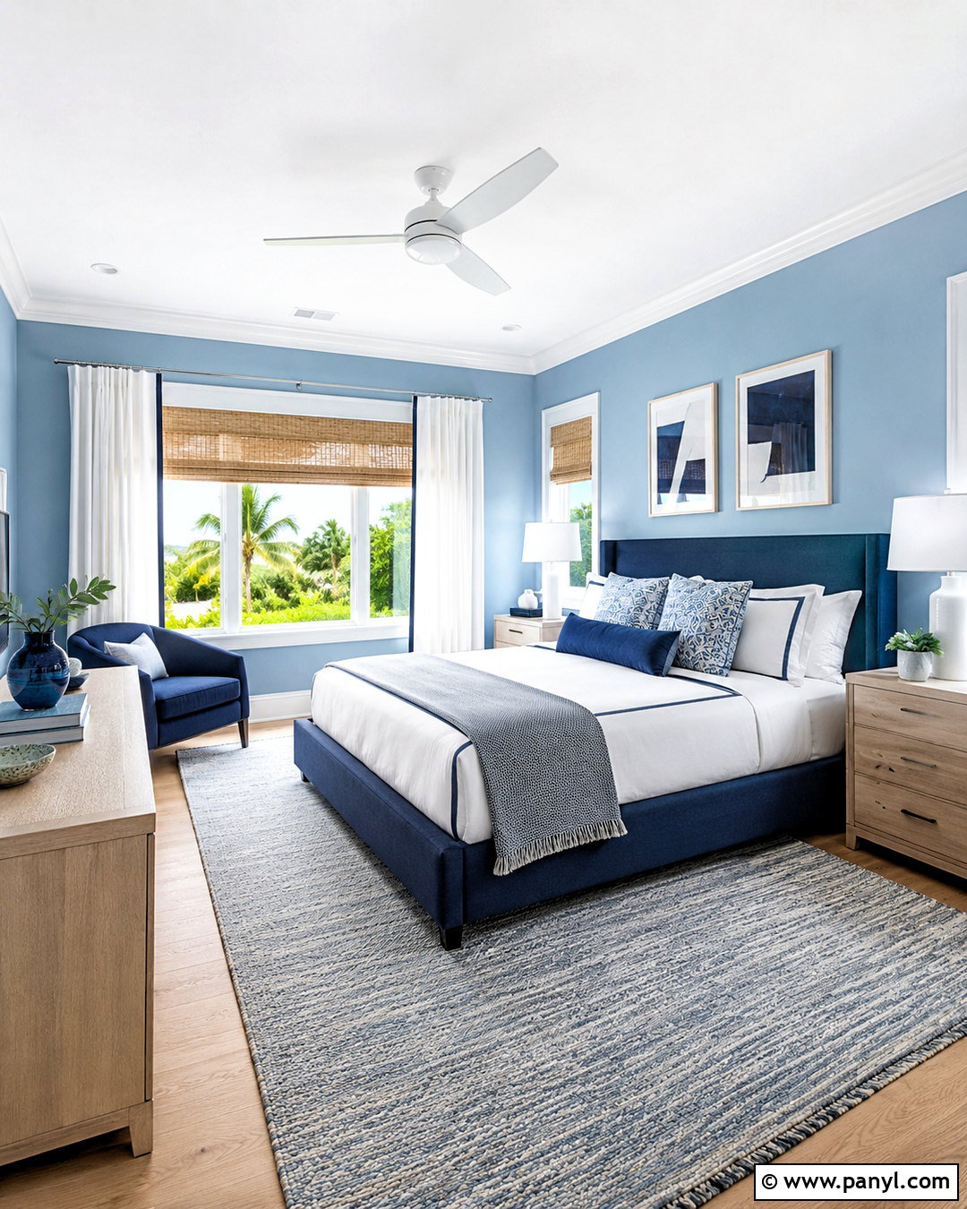 Arctic Blue Bedroom - 20 light blue paint colors for bedroom ideas