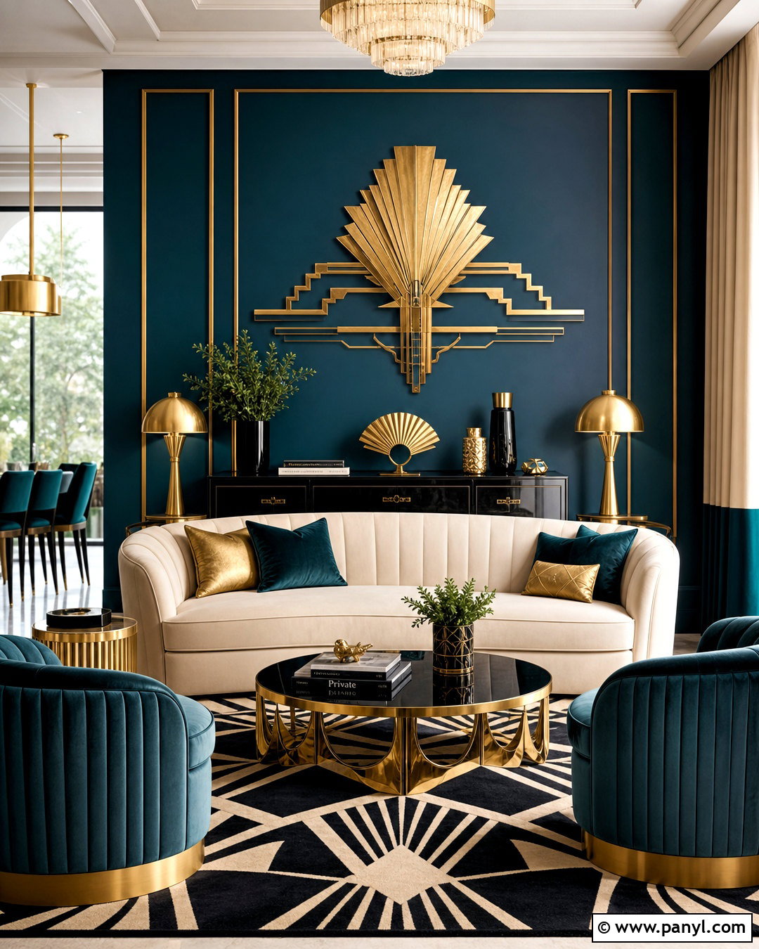 Art Deco Gold Metal Wall Art - 20 gold metal wall art ideas