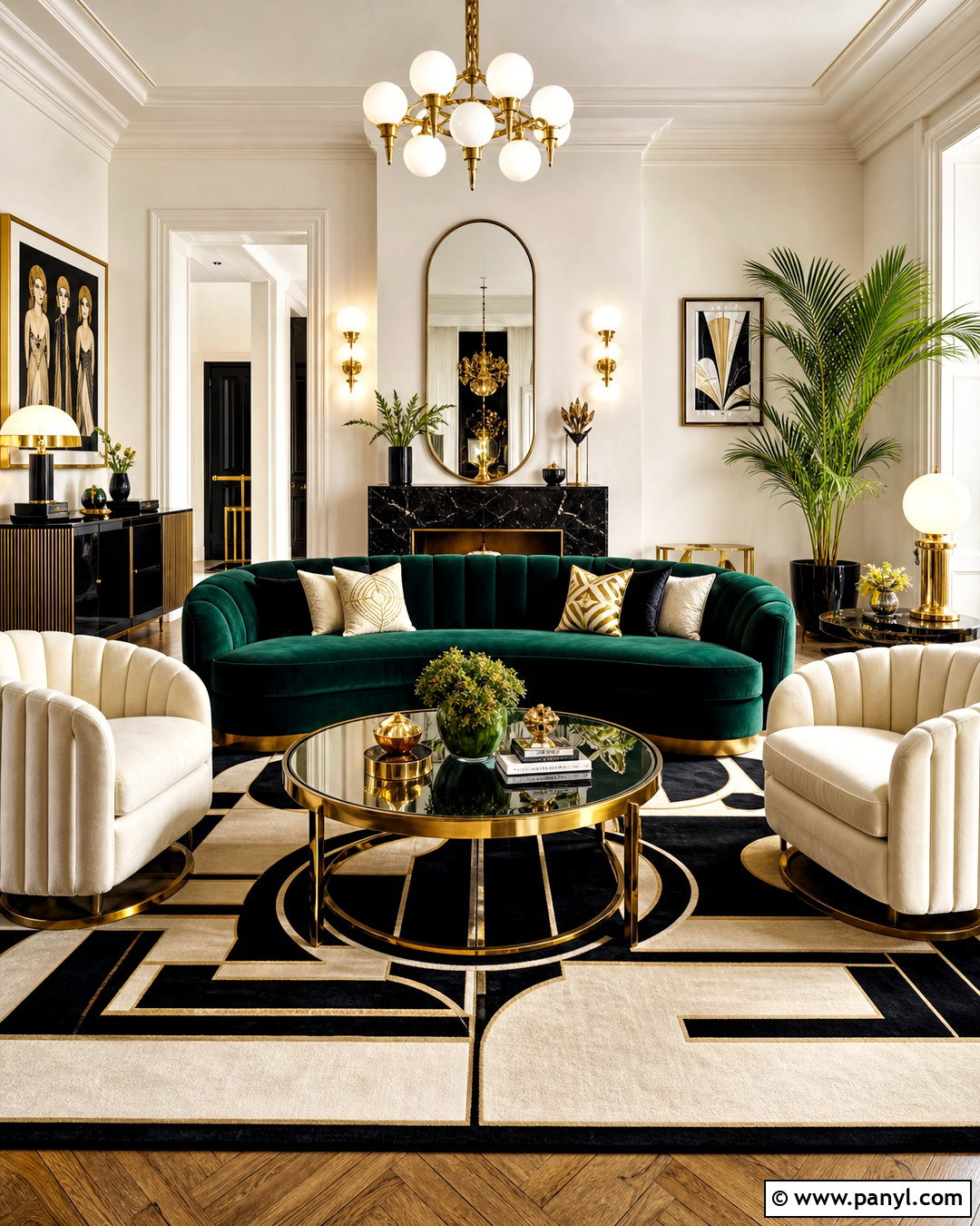 Art Deco Living Room - 20 living room inspiration ideas