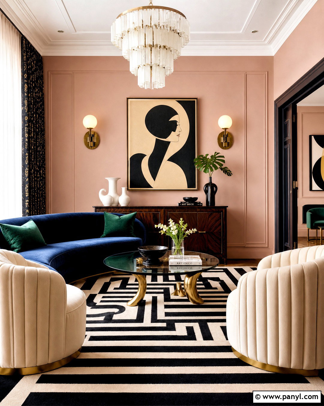Art Deco Living Room - 20 living room designs