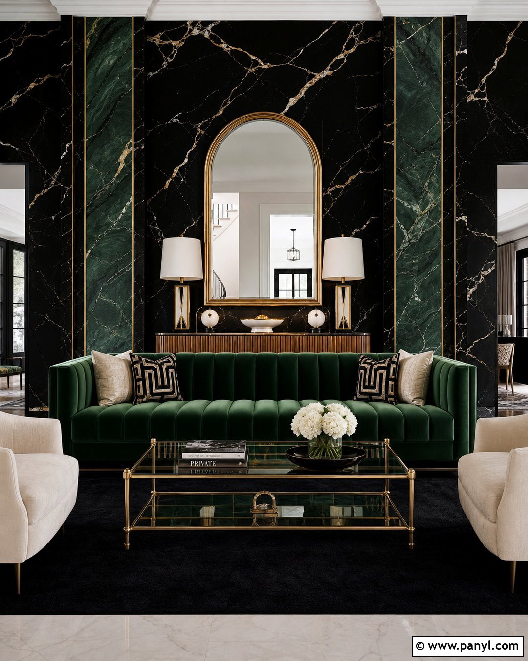 Art Deco Marble Wallpaper Living Room - 30 Marble Wallpaper Living Room Ideas