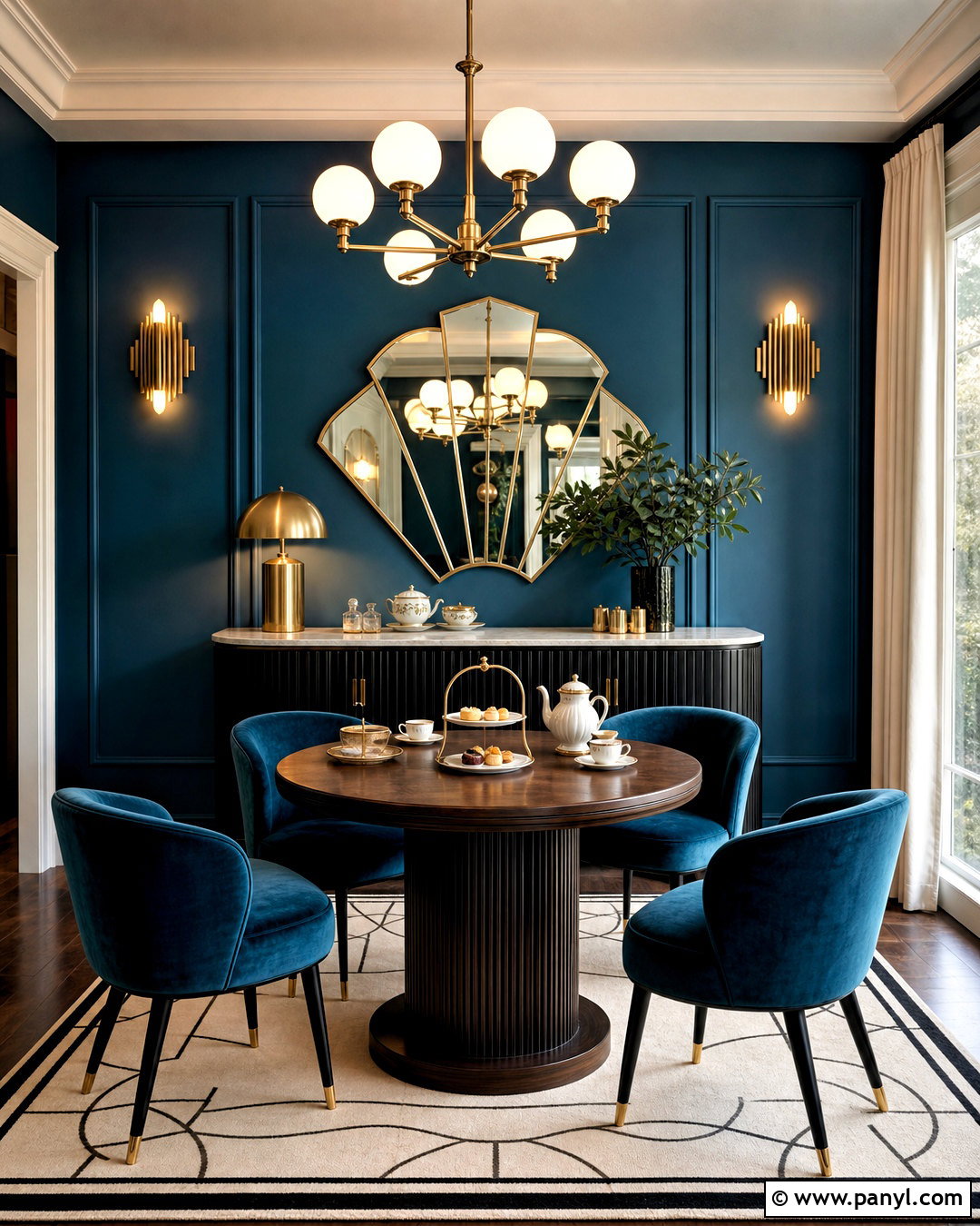 Art Deco Tea Room - 20 tea room design ideas