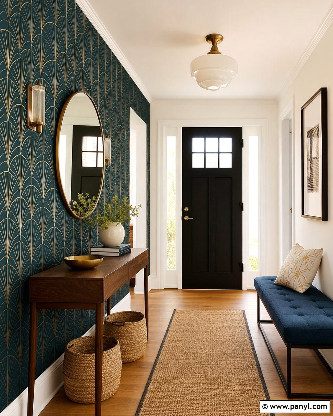Art Deco Wallpaper Entryway - 35 2019 Aesthetic Wallpaper ideas