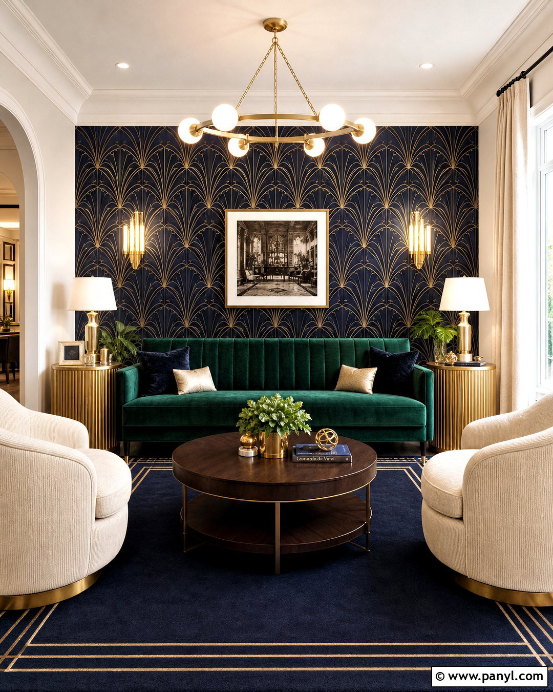 Art Deco Wallpaper Living Room - 20 wallpaper backgrounds living room ideas