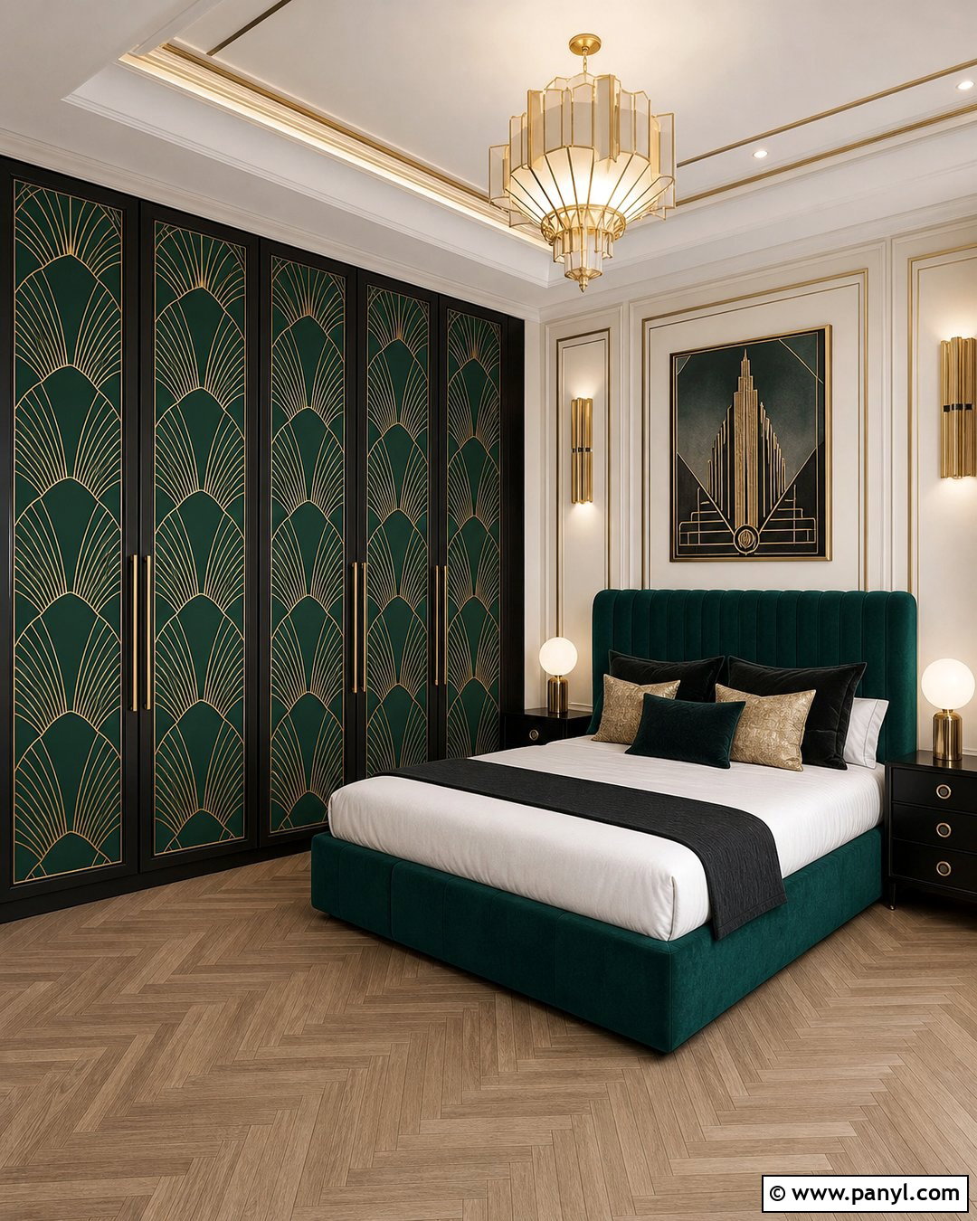 Art Deco Wardrobe Wallpaper - 40 Wardrobe Wallpaper Ideas