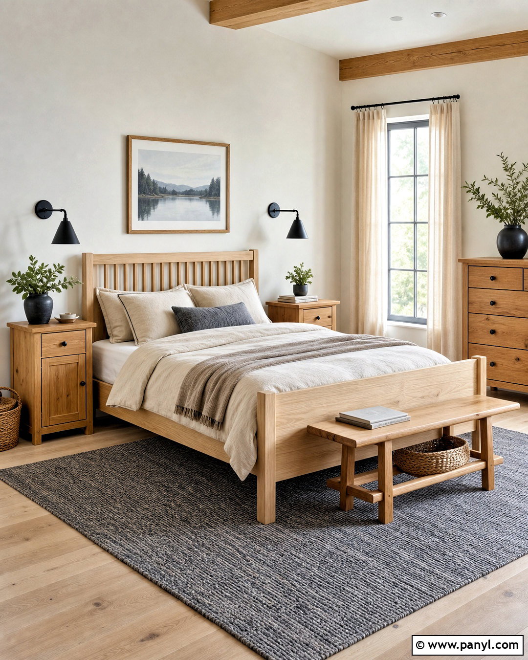 Ash And Pine Bedroom - 20 wood tones that go together ideas