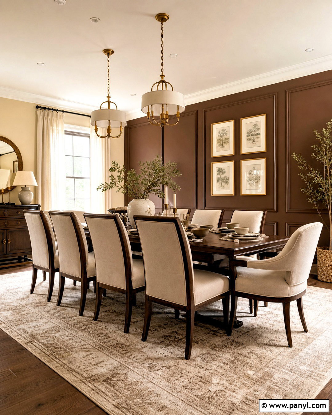 Asian Paints Chocolate Brown And Cream Dining Room - 20 asian paints interior colour combination ideas