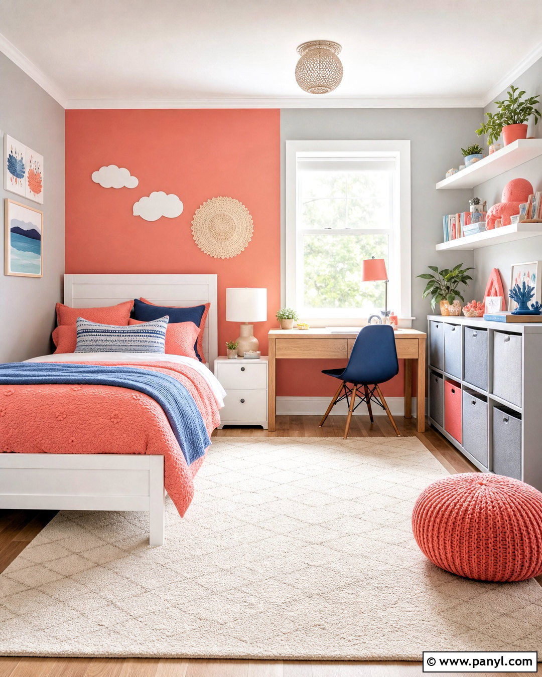 Asian Paints Coral And Pale Gray Combination - 20 asian paints colour combination ideas