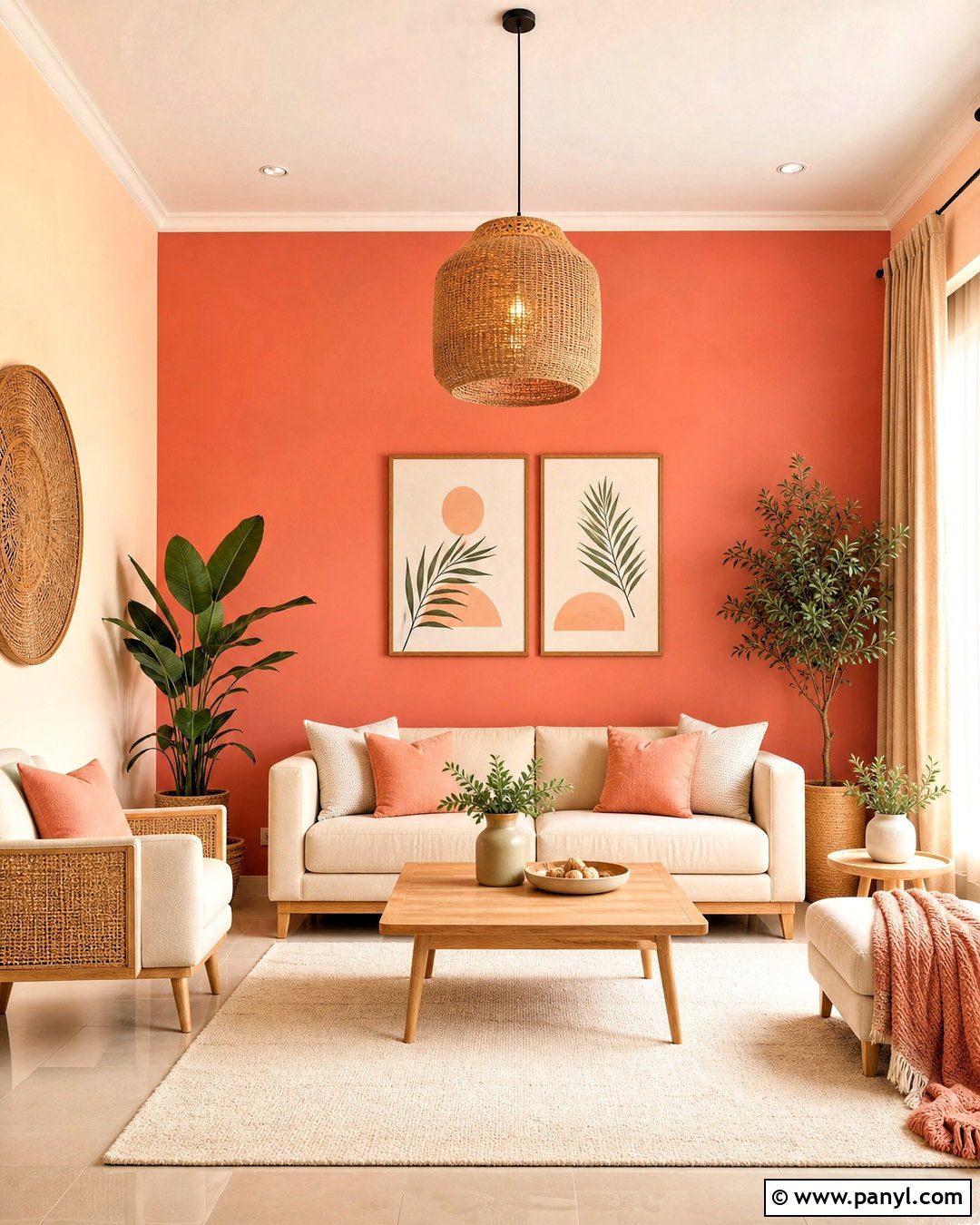 Asian Paints Coral And Peach Living Room - 20 asian paints interior colour combination ideas
