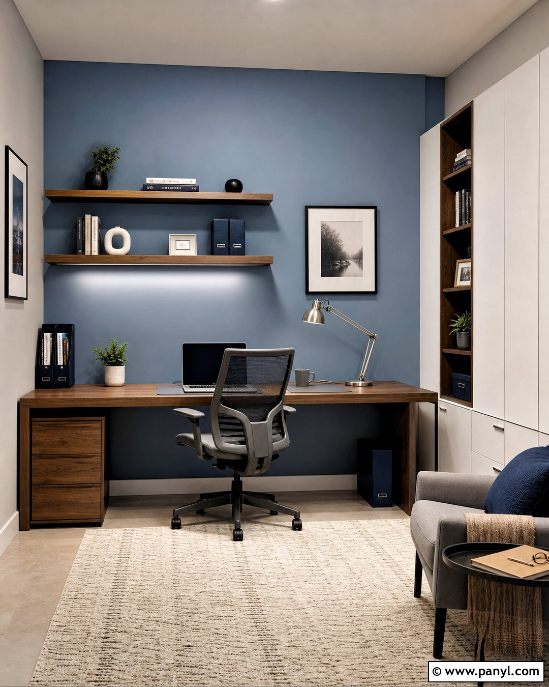 Asian Paints Dusty Blue And Warm Grey Home Office - 20 asian paints interior colour combination ideas