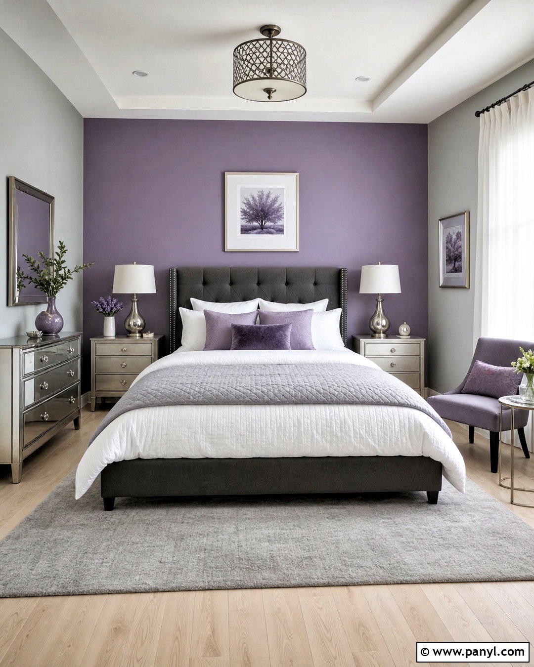Asian Paints Lavender And Soft Gray Combination - 20 asian paints colour combination ideas
