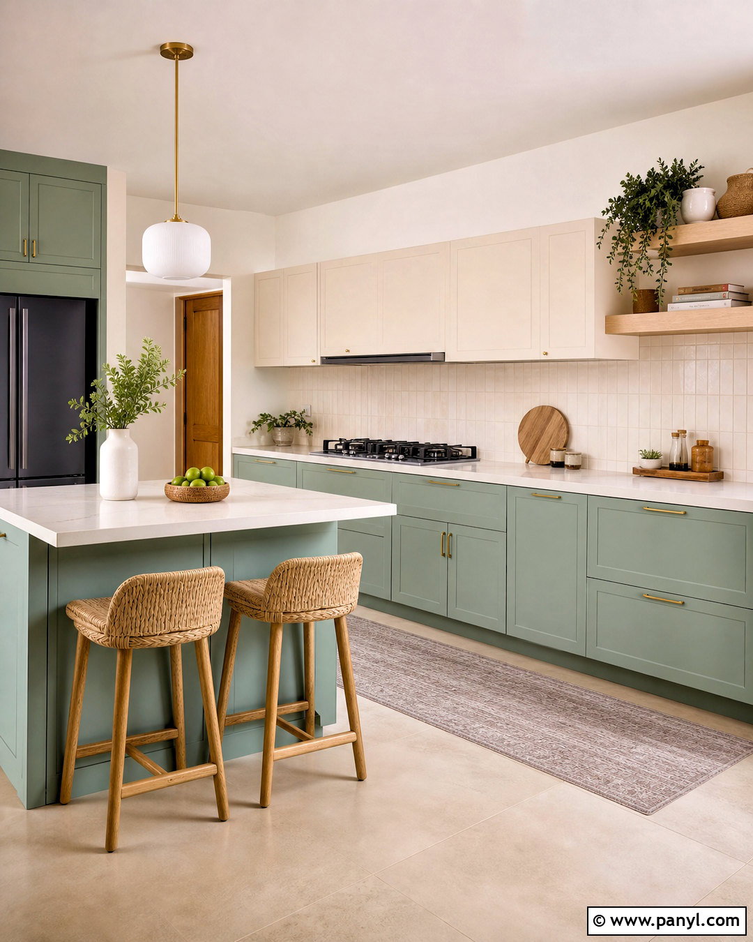 Asian Paints Mint Green And Cream Kitchen - 20 asian paints interior colour combination ideas