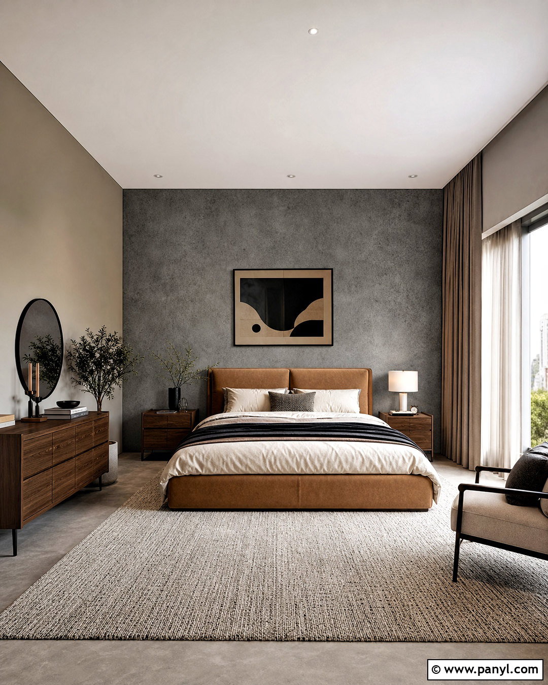 Asian Paints Royale Play Gray Concrete Bedroom - 20 royal play asian paints design bedroom ideas