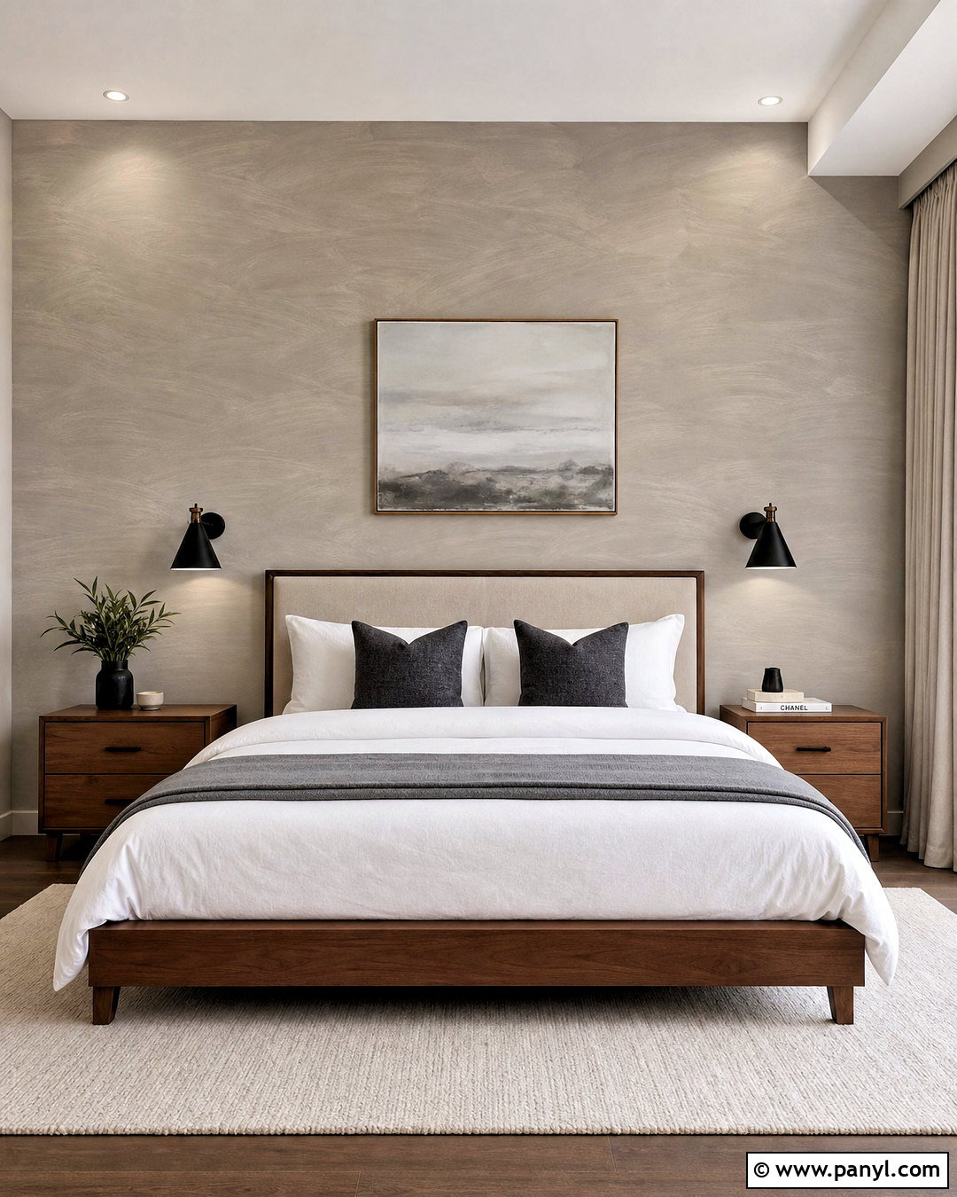 Asian Paints Royale Play Greige Brushstroke Bedroom - 20 royal play asian paints design bedroom ideas