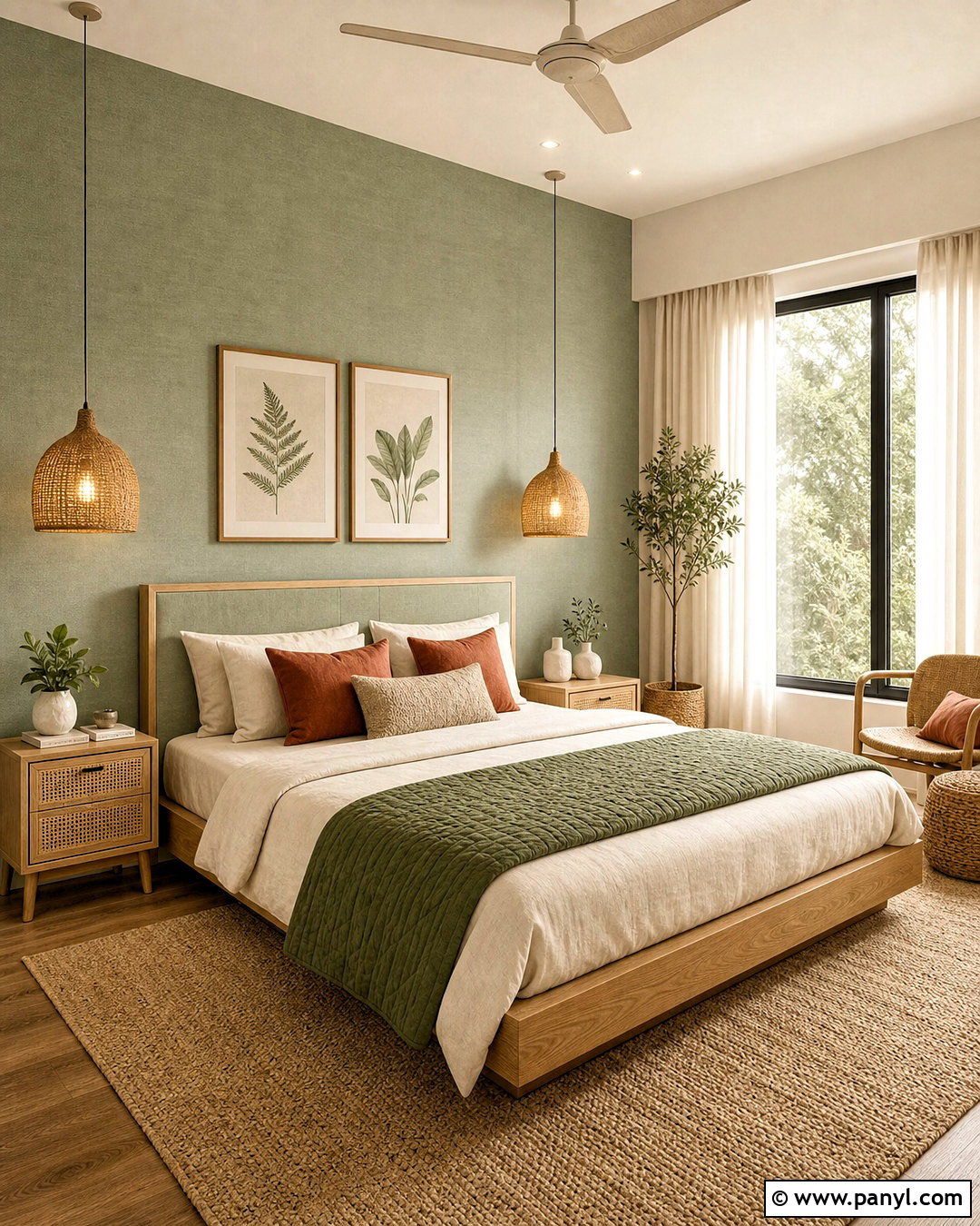 Asian Paints Royale Play Sage Green Bedroom - 20 royal play asian paints design bedroom ideas
