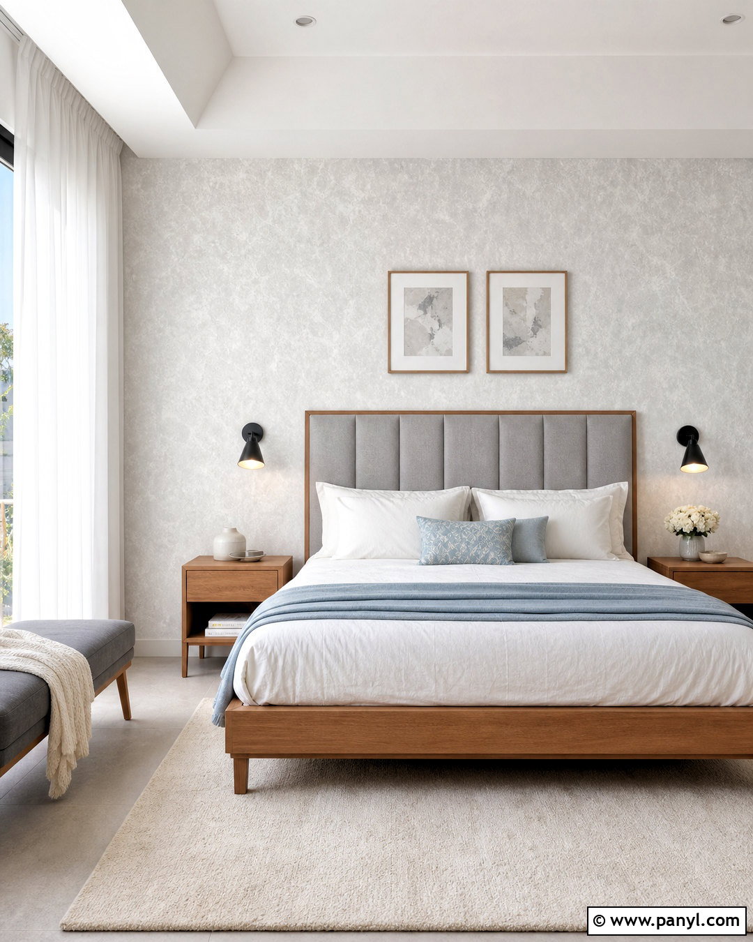 Asian Paints Royale Play White Gray Cloud Bedroom - 20 royal play asian paints design bedroom ideas