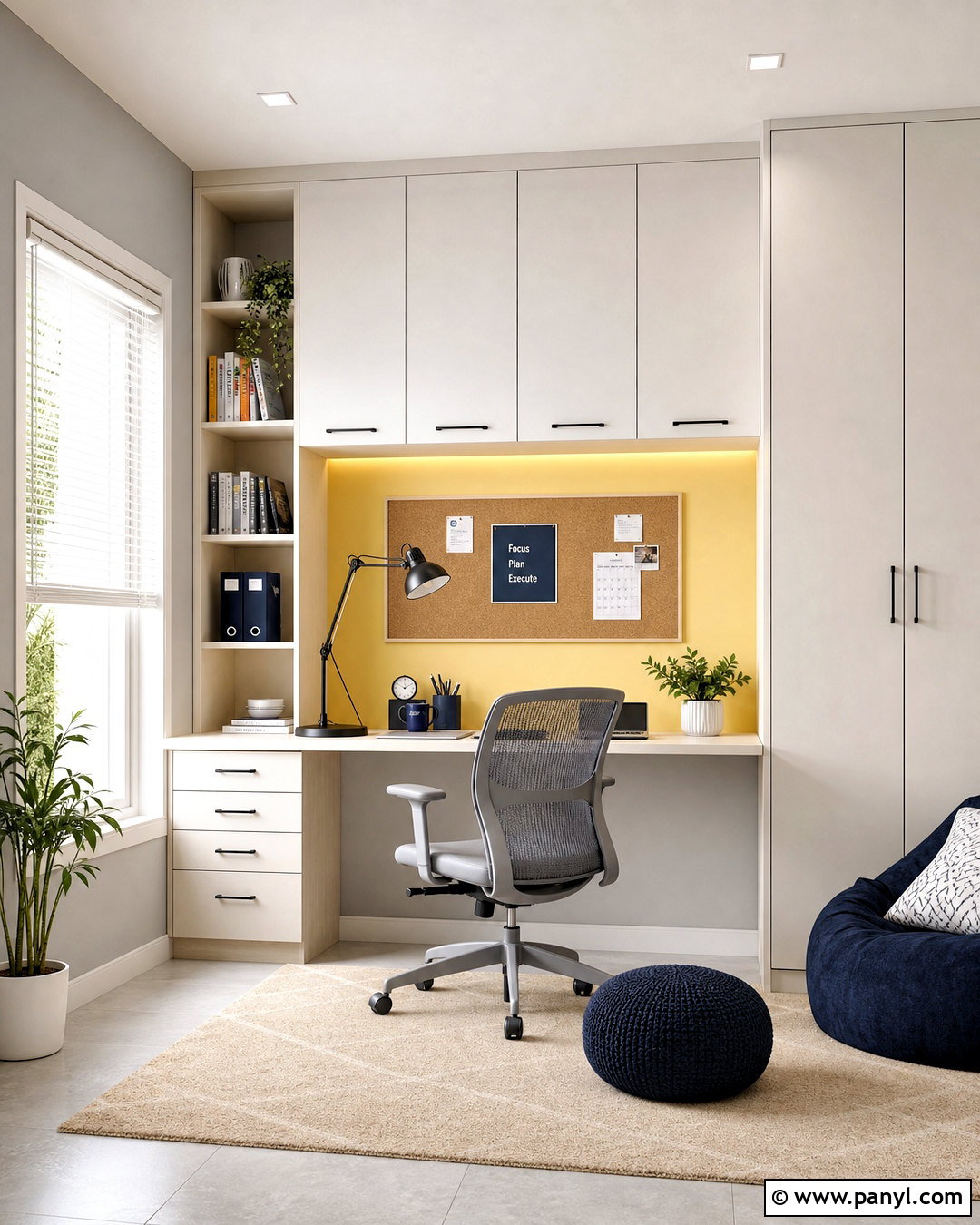 Asian Paints Yellow And Grey Study Room - 20 asian paints interior colour combination ideas