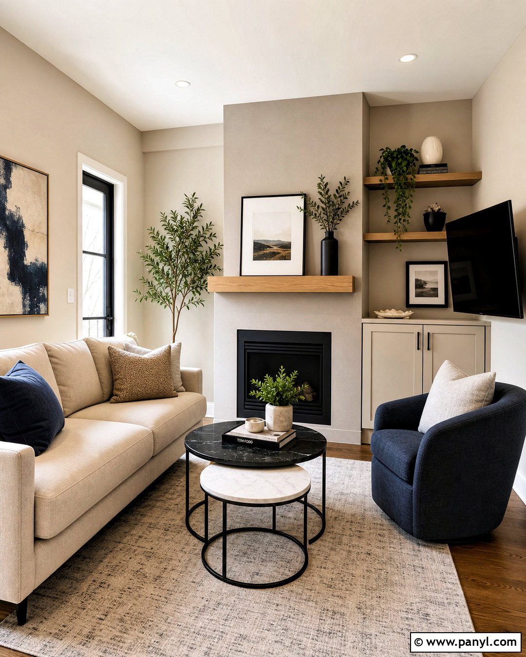 Asymmetrical Fireplace Wall For Small Living Room - 20 asymmetrical fireplace wall ideas
