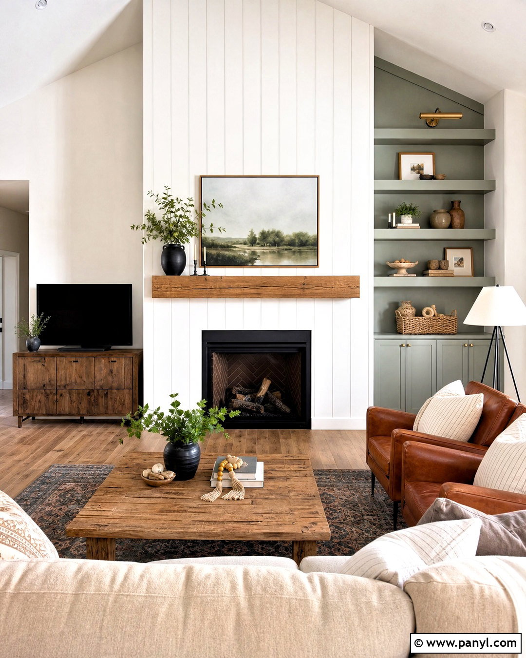 20 Asymmetrical Fireplace Wall Ideas for a Bold Focal Point
