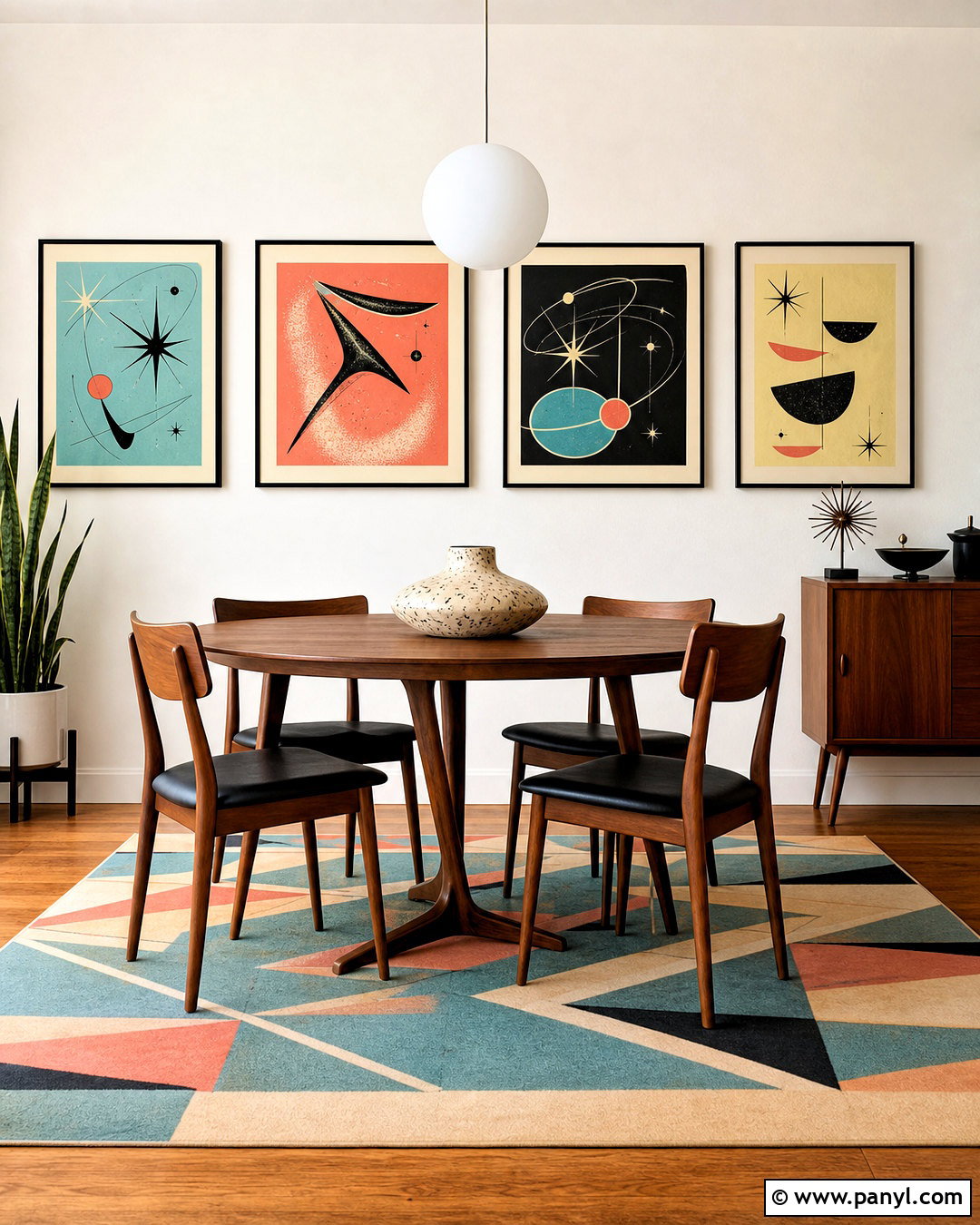 Atomic Age Retro Wall Art - 20 retro wall art ideas
