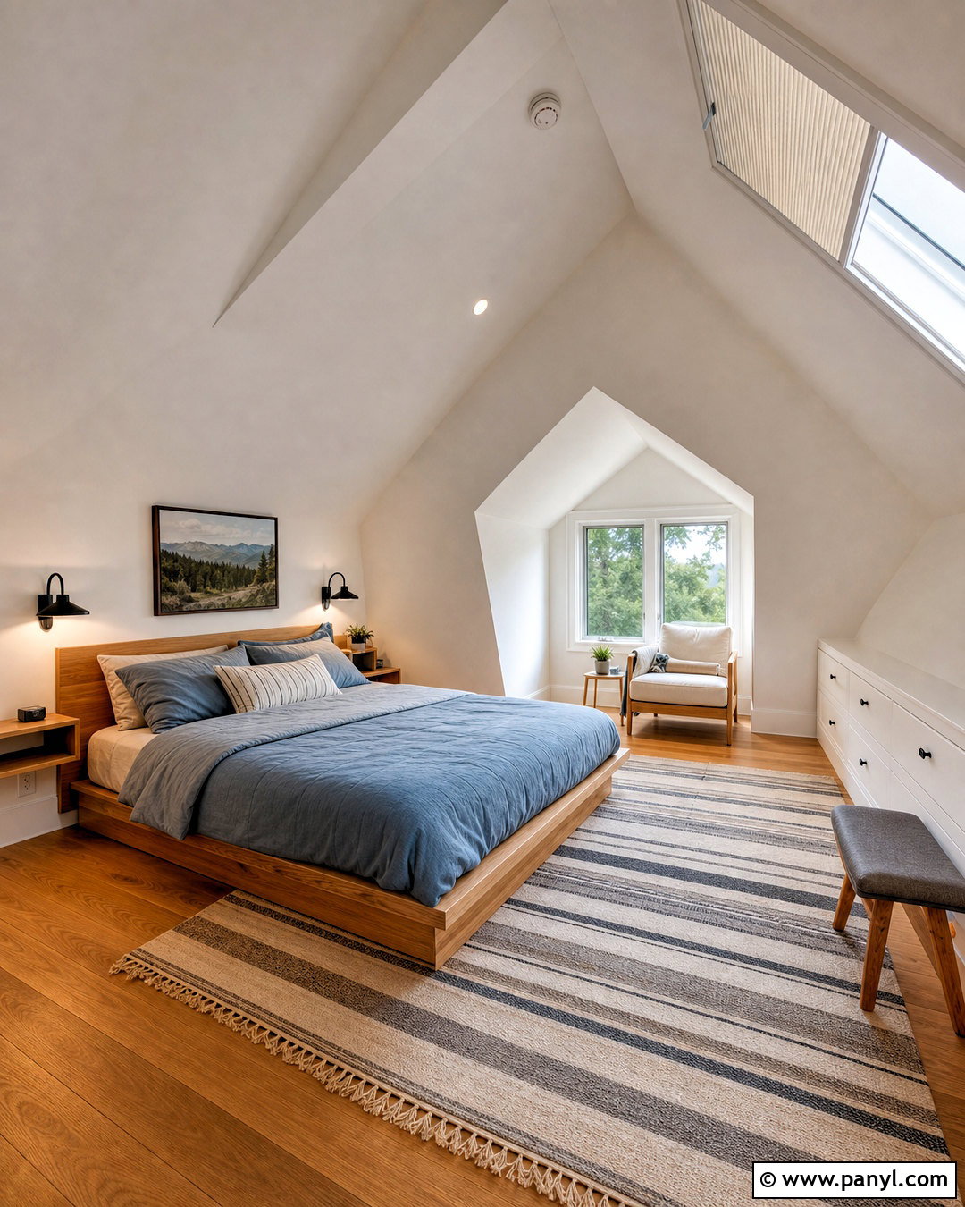 Attic Guest Room - 20 guest room ideas