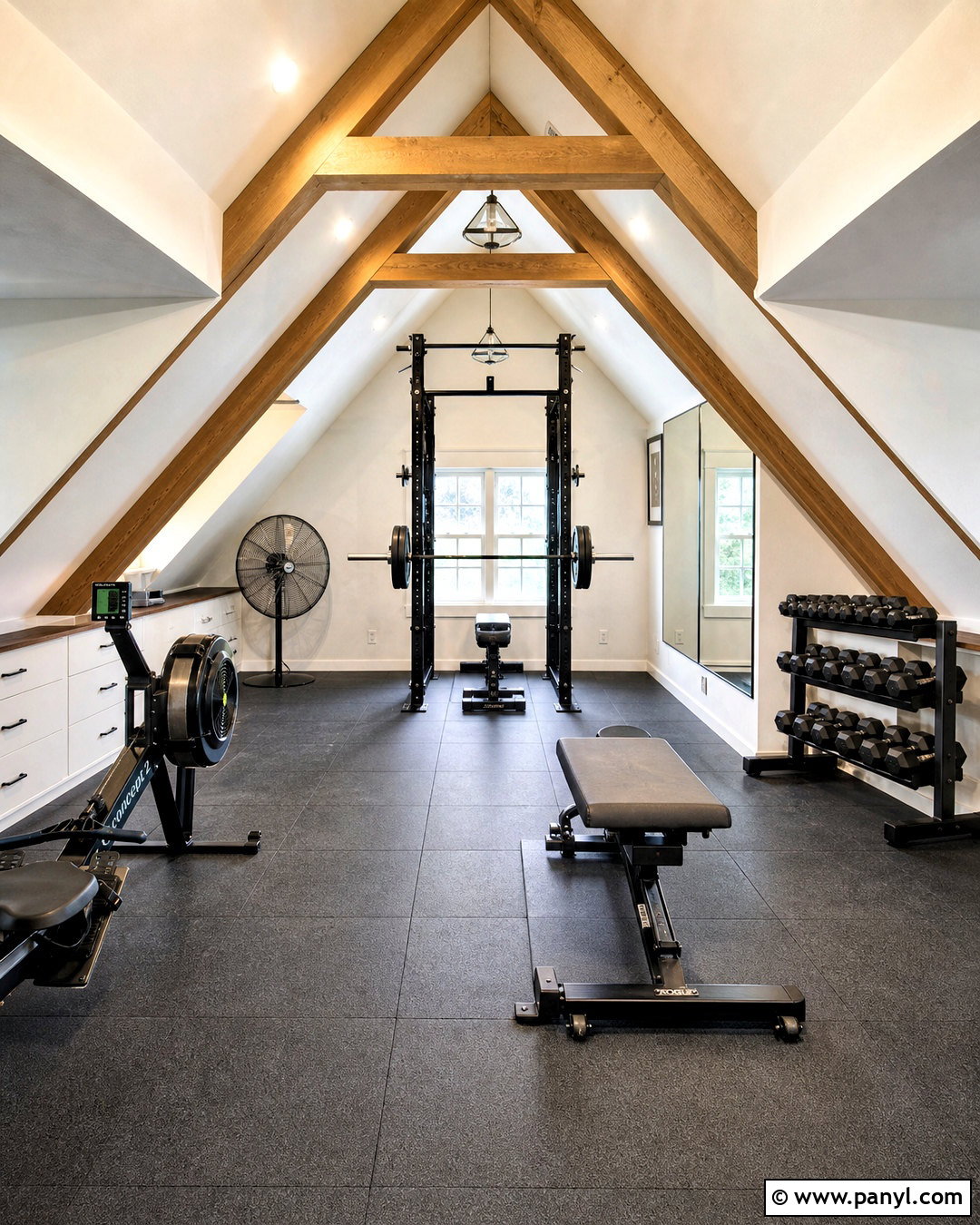 Attic House Gym Room - 20 house gym room ideas