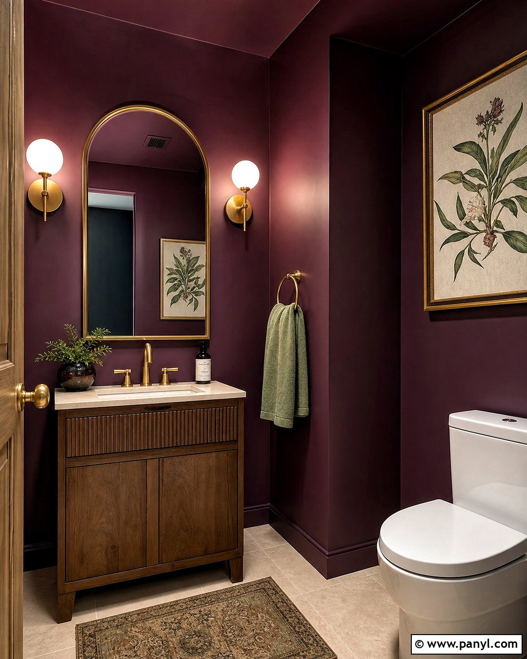 Aubergine Purple Wall Color - 20 2027 wall color trends