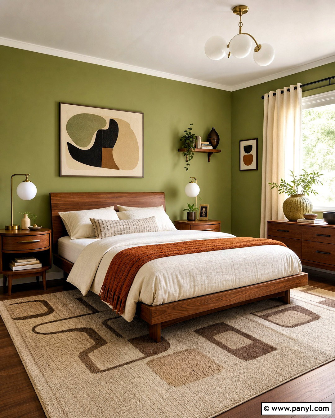 Avocado Green Bedroom - 20 green bedroom paint colors
