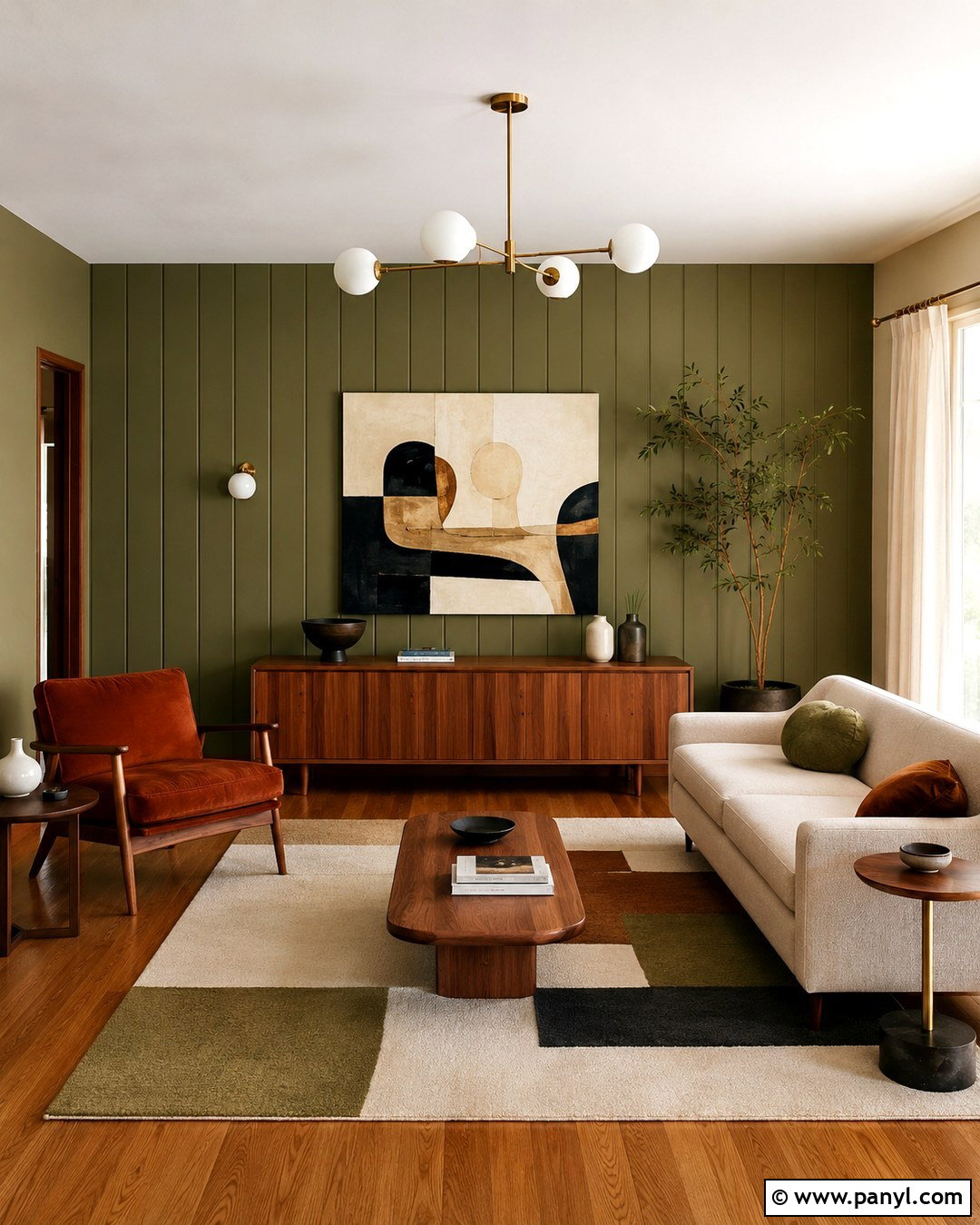 20 Green Painted Paneling Ideas: Charming Makeovers for Any Room