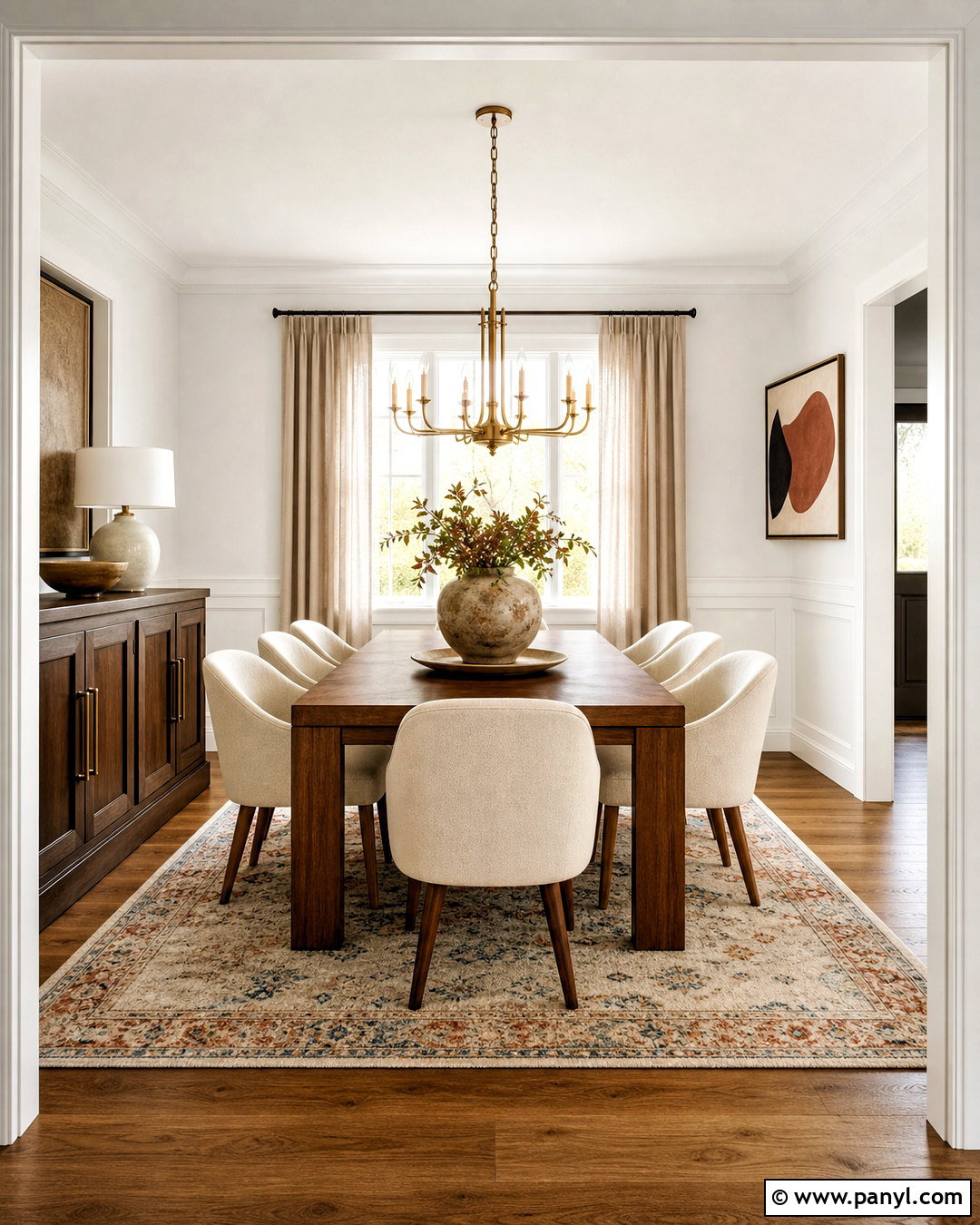 BM Simply White Dining Room - 20 bm simply white ideas