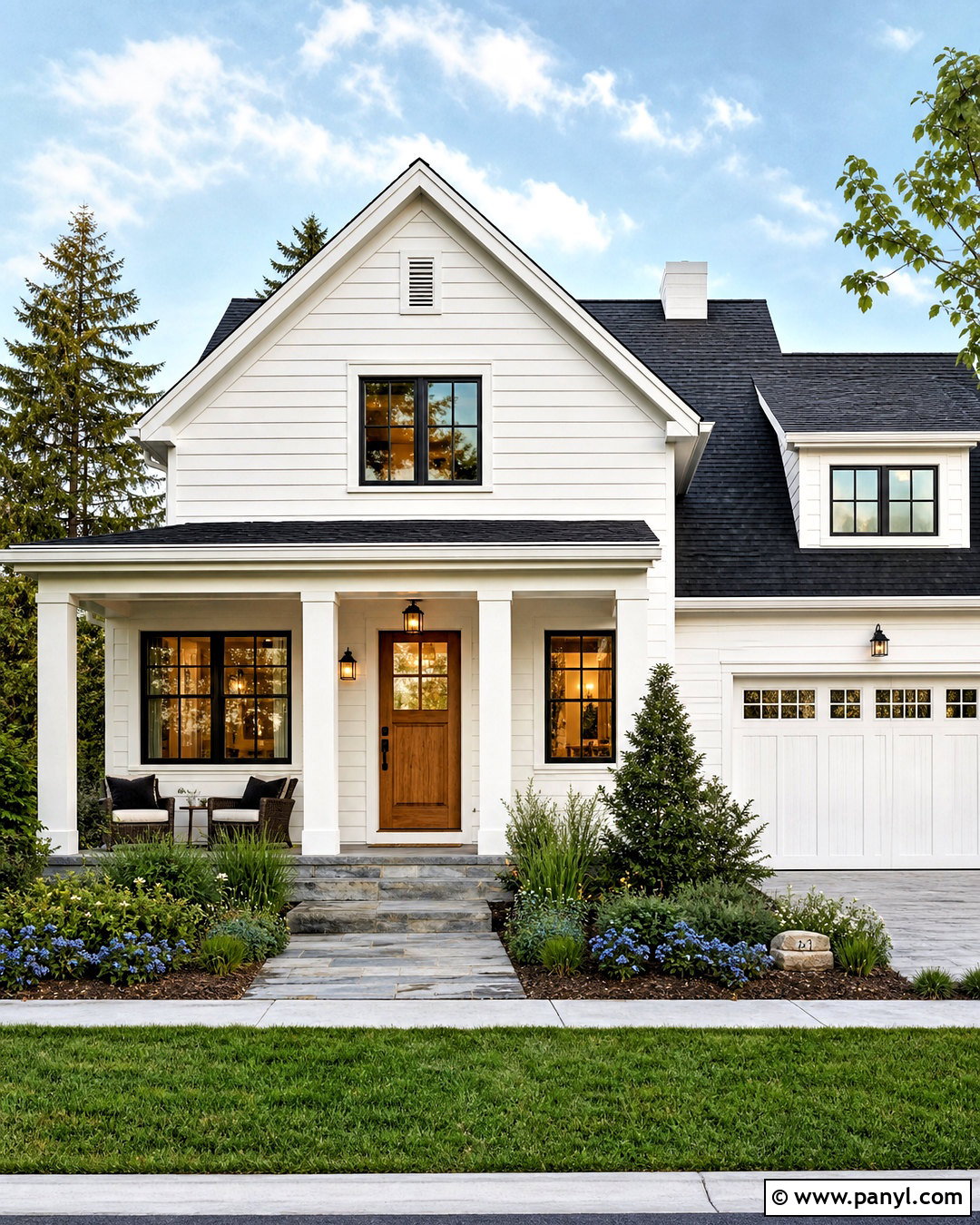 BM Simply White House Exterior - 20 bm simply white ideas