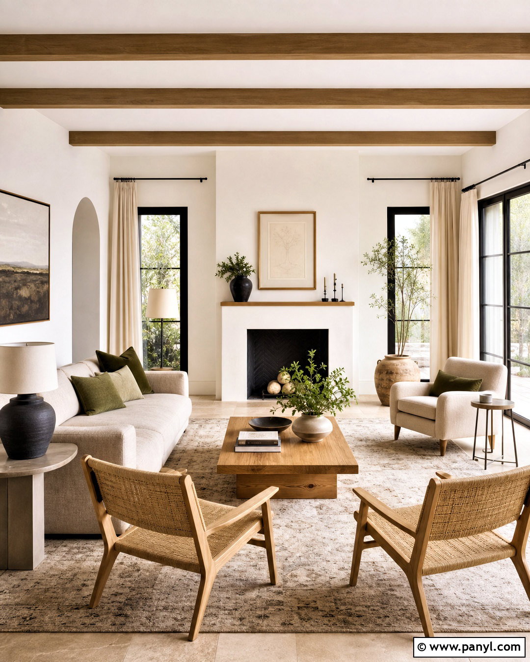 BM Simply White Living Room - 20 bm simply white ideas
