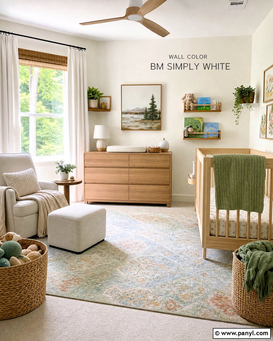 BM Simply White Nursery - 20 bm simply white ideas