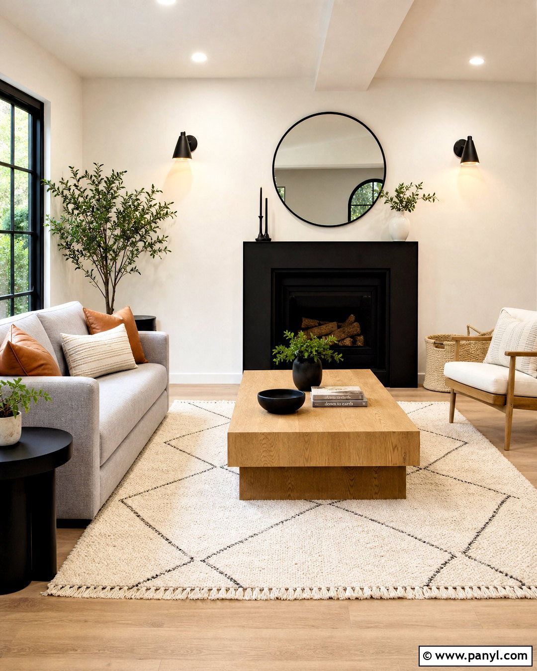 BM Simply White With Black Accents - 20 bm simply white ideas